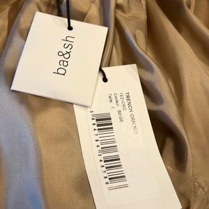 Ba&sh trench coat size 1, New with tags, never worn